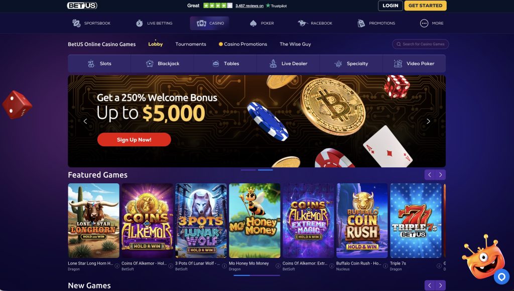 BetUS Minnesota Online Casino